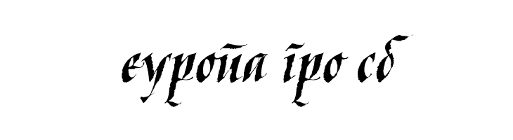 KaligrafCyr  Free Fonts Download