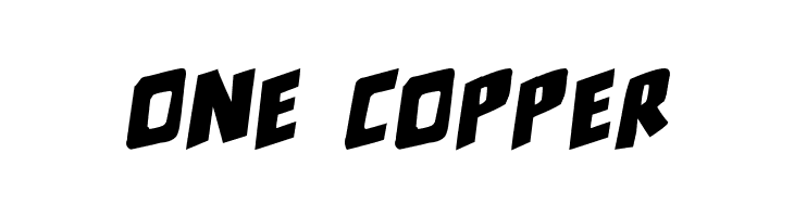 counter hit! Italic  Free Fonts Download