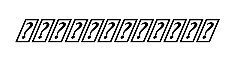 counter hit! Bold Italic  Free Fonts Download