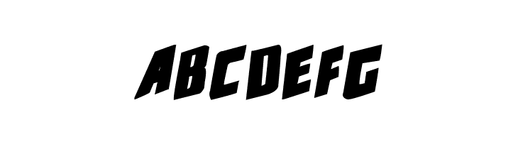 counter hit! Bold Italic  Free Fonts Download