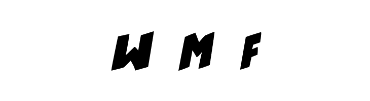 counter hit! Bold Italic  Free Fonts Download