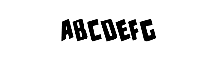counter hit!  Free Fonts Download