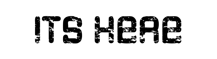 Cargo eroded  Free Fonts Download