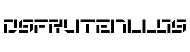 DeStencilNF  Free Fonts Download