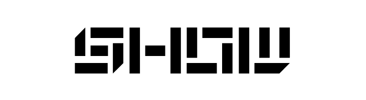 DeStencilNF  Free Fonts Download