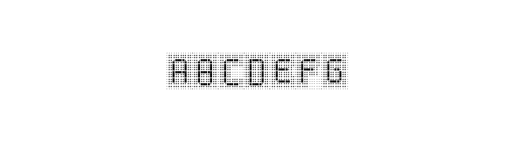 dotgrid Regular  Free Fonts Download