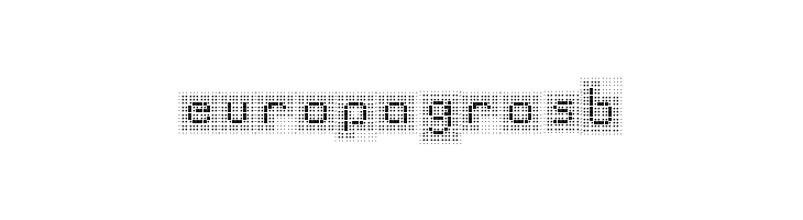 dotgrid Regular  Free Fonts Download