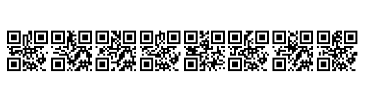 AlphanumericQR Space  Free Fonts Download