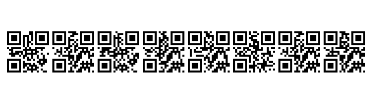 AlphanumericQR Space  Free Fonts Download