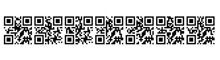 AlphanumericQR Space  Free Fonts Download