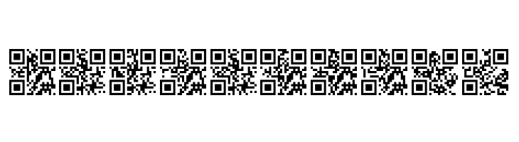AlphanumericQR Space  Free Fonts Download