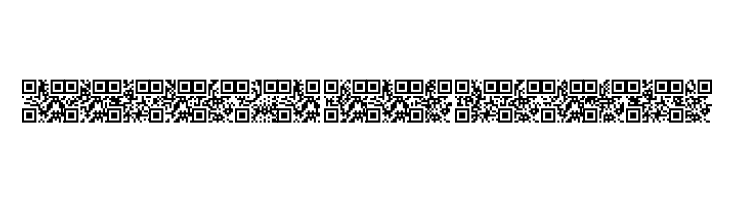 AlphanumericQR  Free Fonts Download