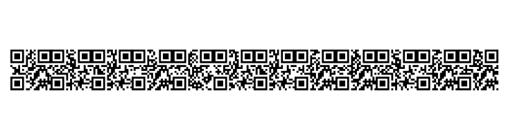 AlphanumericQR  Free Fonts Download