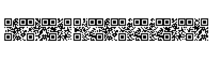 AlphanumericQR  Free Fonts Download