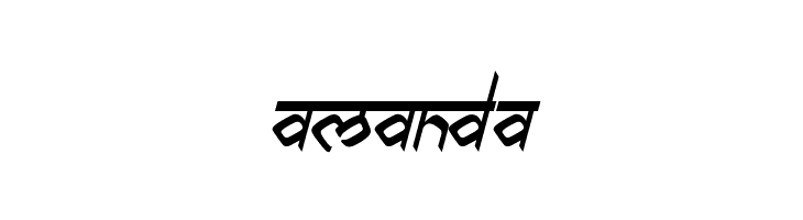 biling mi marathi Italic  Free Fonts Download