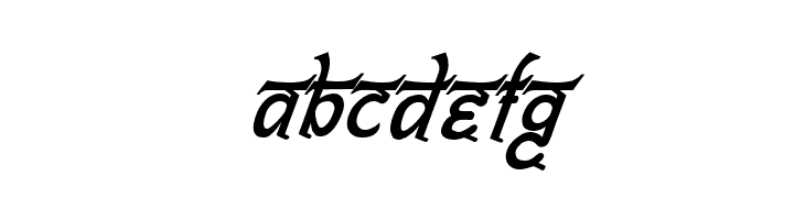 Bitling shivom Italic  Free Fonts Download