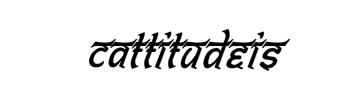 Bitling shivom Italic  Free Fonts Download