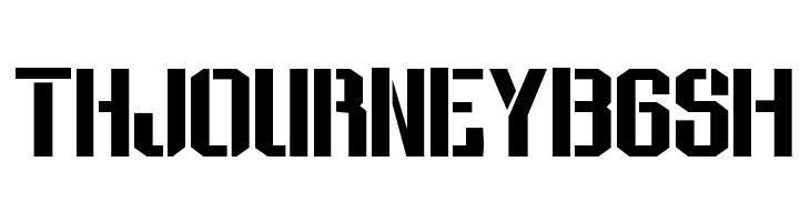 ToughGuy-Stencil  Free Fonts Download