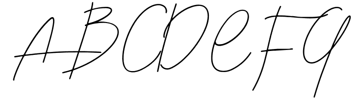 Blenheim Signature  Free Fonts Download