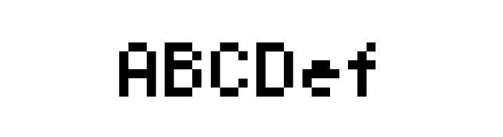 RevMiniPixel Regular  Free Fonts Download