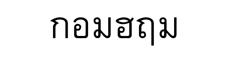 Thai7BangkokSSK  Free Fonts Download