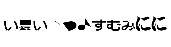 BMUGAsianFont  Free Fonts Download