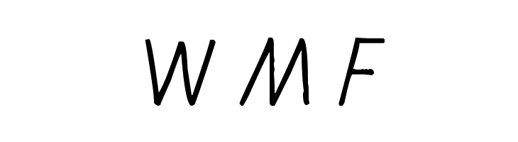 Kiwi School Handwriting  Free Fonts Download