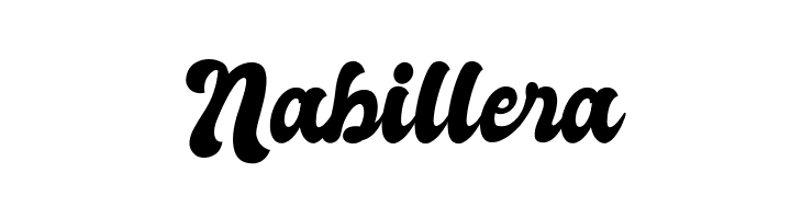 Nabillera Autolova Font