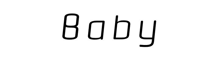 Quota Regular Italic Ext.  Free Fonts Download