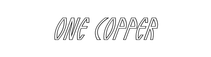 Guazhiru Italic Outlined  Free Fonts Download