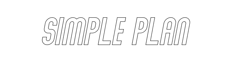 Abraham Outline Italic Outline Italic  Free Fonts Download