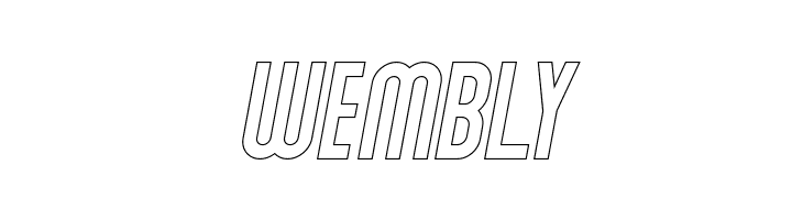 Abraham Outline Italic Outline Italic  Free Fonts Download