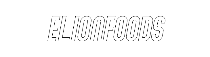 Abraham Outline Italic Outline Italic  Free Fonts Download