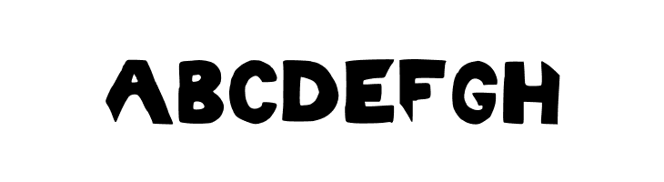 ABCDEFGH RIXTON Medium Font