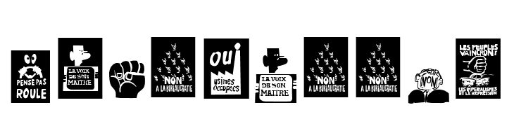 Mai1968 Regular  Free Fonts Download