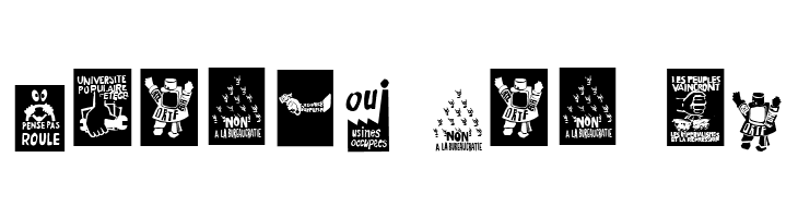 Mai1968 Regular  Free Fonts Download