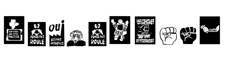 Mai1968 Regular  Free Fonts Download