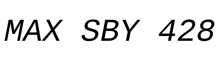 Liberation Mono Italic  Free Fonts Download