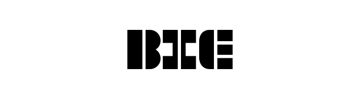 TextBox Stencil  Free Fonts Download