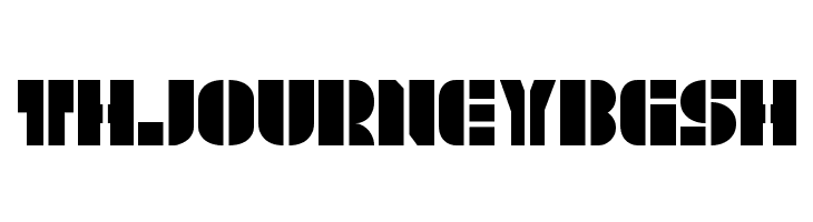TextBox Stencil  Free Fonts Download