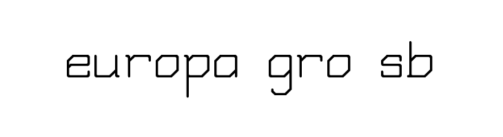 SBModernStd Regular  Free Fonts Download