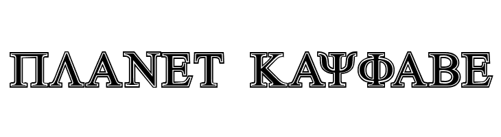 GreekHouseSymbolized  Free Fonts Download