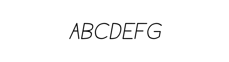 NTS Akkhara Italic  Free Fonts Download