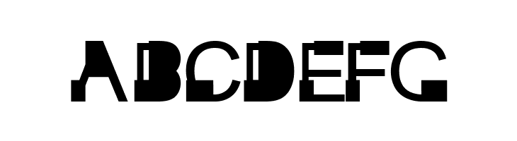 Inkie Block Regular  Free Fonts Download