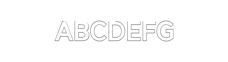 Alesand Outline  Extra Bold  Free Fonts Download