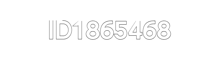 Alesand Outline  Extra Bold  Free Fonts Download