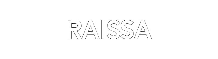 Alesand Outline  Extra Bold  Free Fonts Download