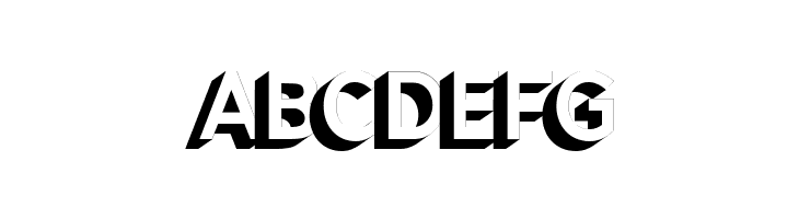 Alesand Extrude ExtraBold  Free Fonts Download