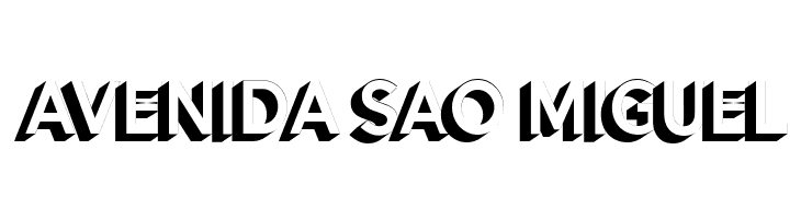 Alesand Extrude ExtraBold  Free Fonts Download