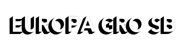 Alesand Extrude ExtraBold  Free Fonts Download